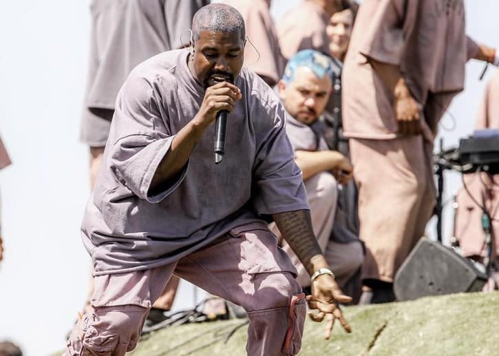 Watch Kanye West Debuts A New Song 'Water' on Coachella Sunday Service