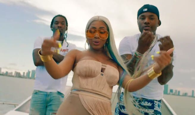 New Video Marlo (Ft. City Girls & Offset) - Soakin Wet