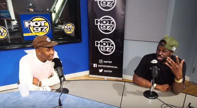 Watch Tyler, The Creator's Interview & Freestyle on Funk Flex's Show