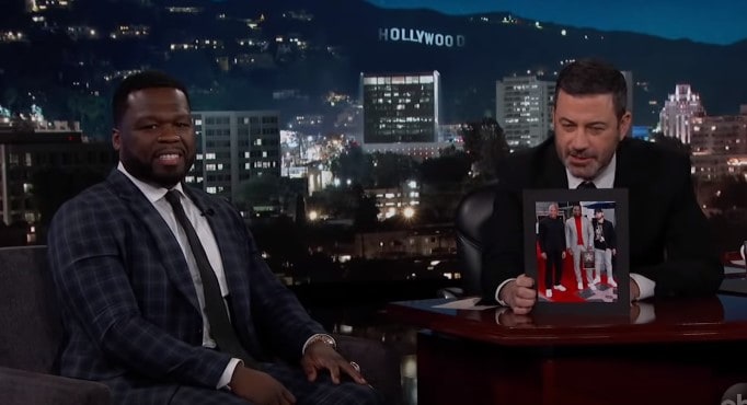 Watch 50 Cent Talks About Eminem & Dr. Dre on Jimmy Kimmel Live