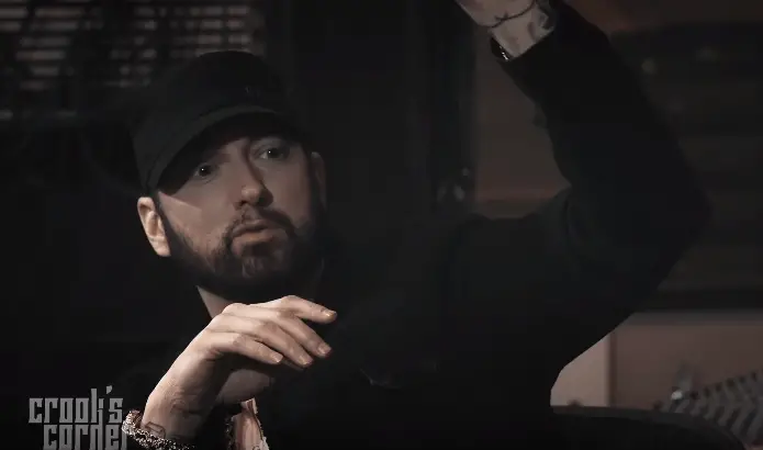 Watch Eminem Interview with rapper Kxng Crooked, Talks Juicy Wrld, Guest In Hip Hop & More