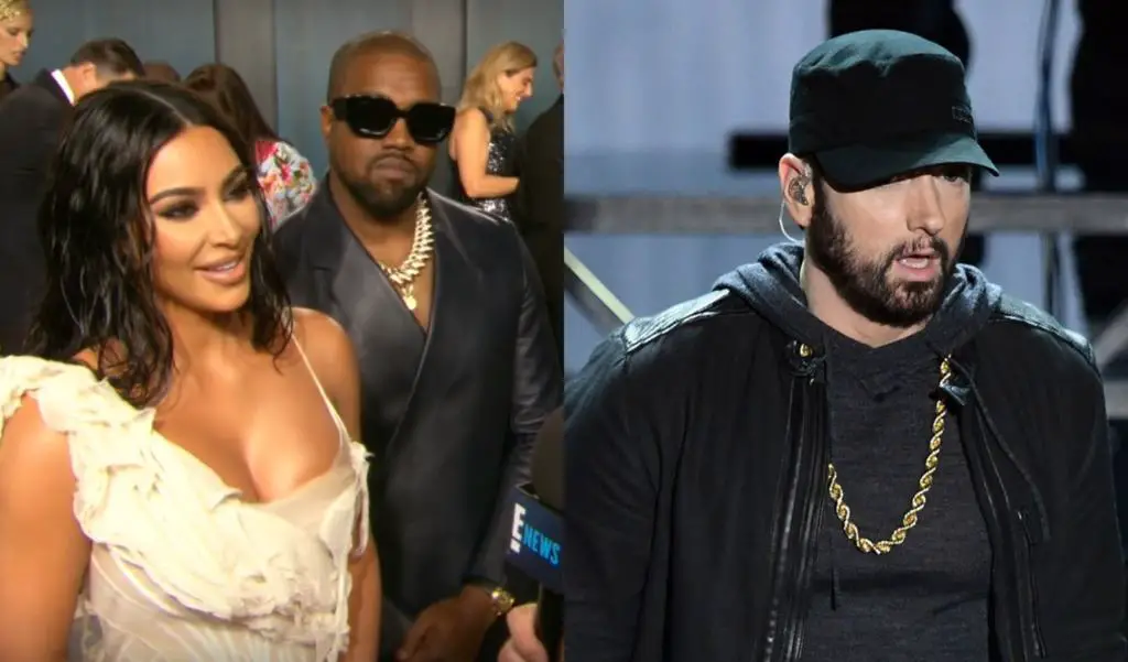 Watch Kim Kardashian Talks About Eminem's Performance at the Oscars 2020