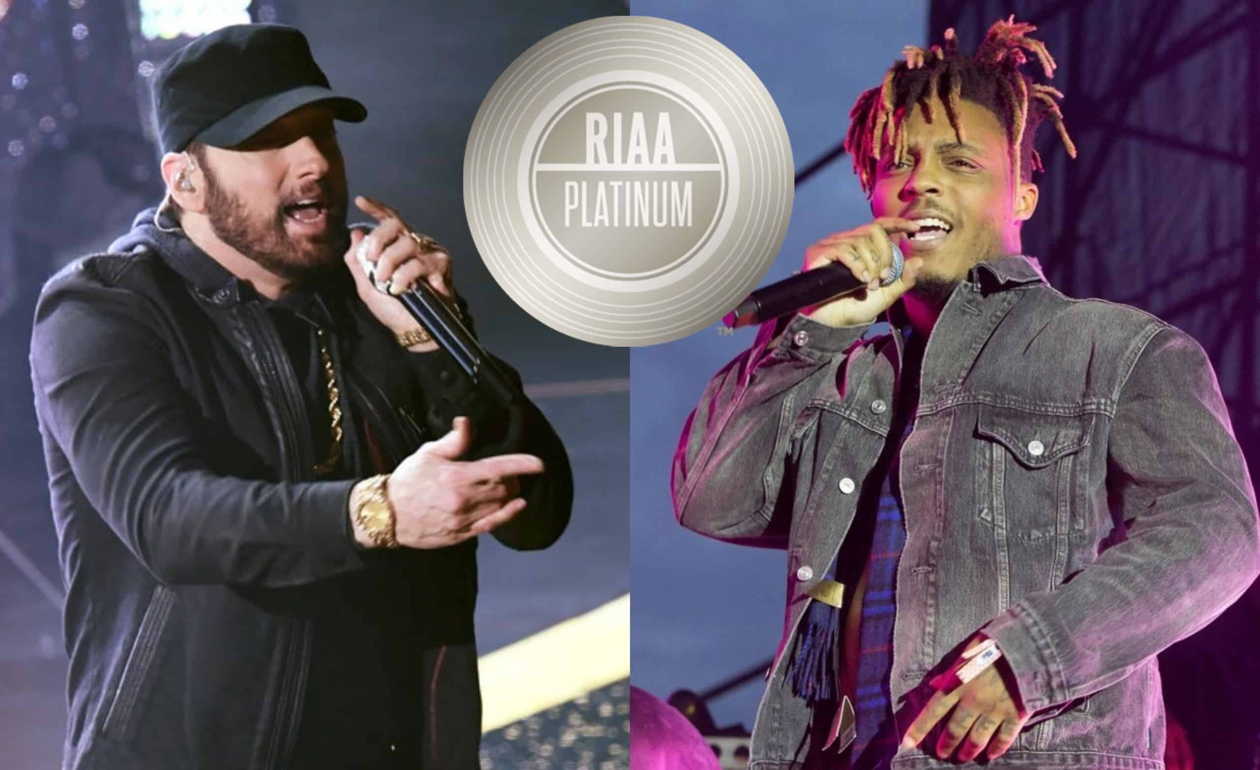 Eminem & Juice WRLD's Godzilla Goes Platinum