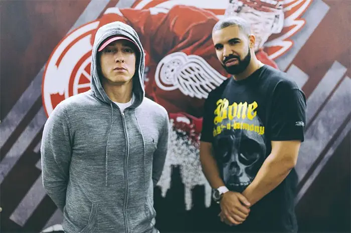 Watch Drake Uses Eminem's Superman Chorus in His New Song Chicago Freestyle