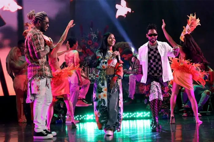 Watch Jhene Aiko, Future & Miguel Performs Happiness Over Everything on The Ellen Show