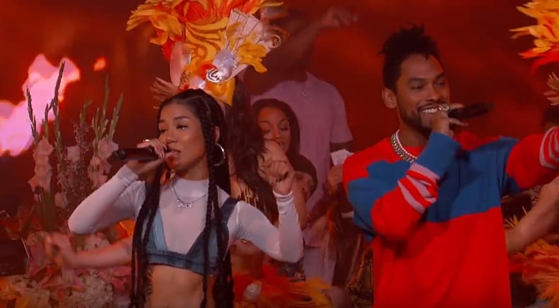 Watch Jhene Aiko & Miguel Performs 'Happiness Over Everything' on Jimmy Kimmel Live