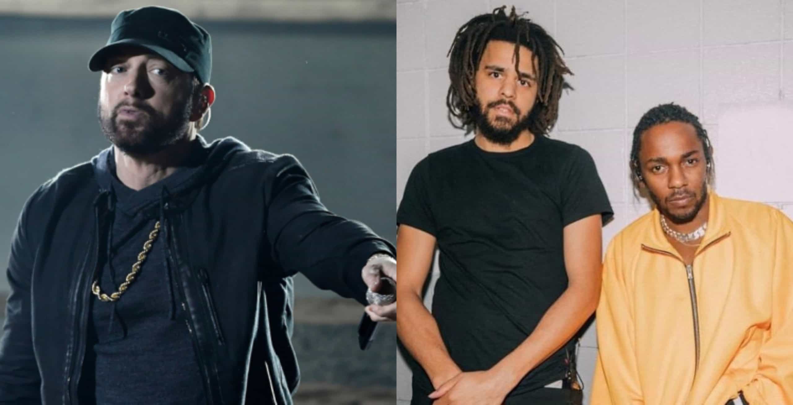 Eminem Says Kendrick Lamar & J. Cole Are Keeping Lyrical Rap Alive