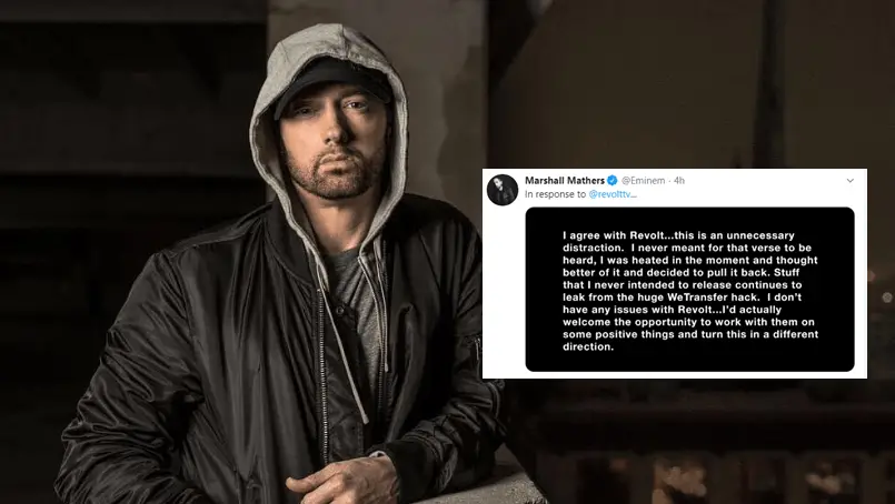 Eminem Makes Official Response to Diddy’s REVOLT TV