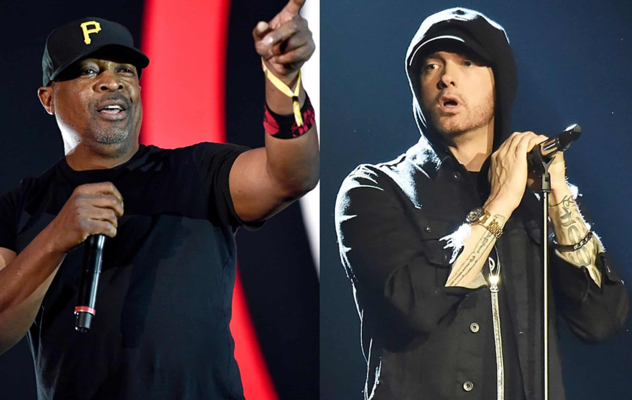 Chuck D Remembers Doing Show with Eminem in Front of 900k People