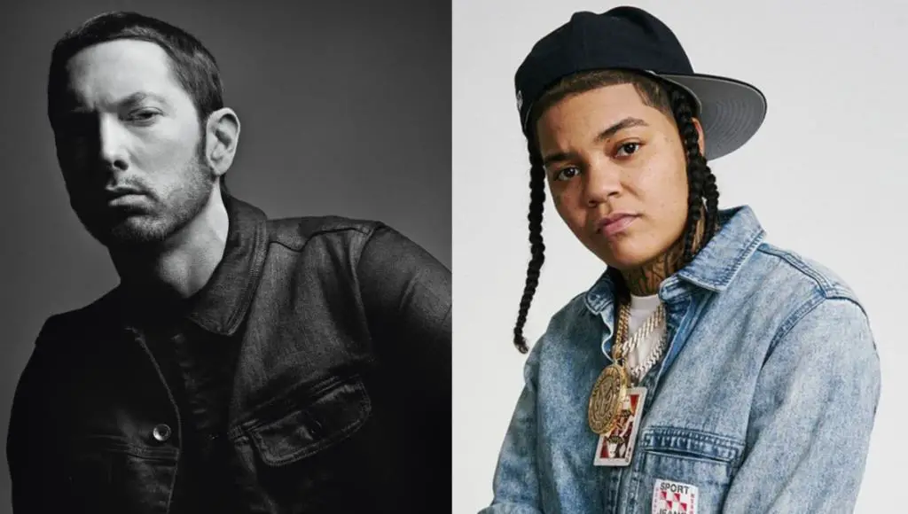 Young M.A on Working with Eminem Just to be on a Record with Em is a Blessing, He's The GOAT