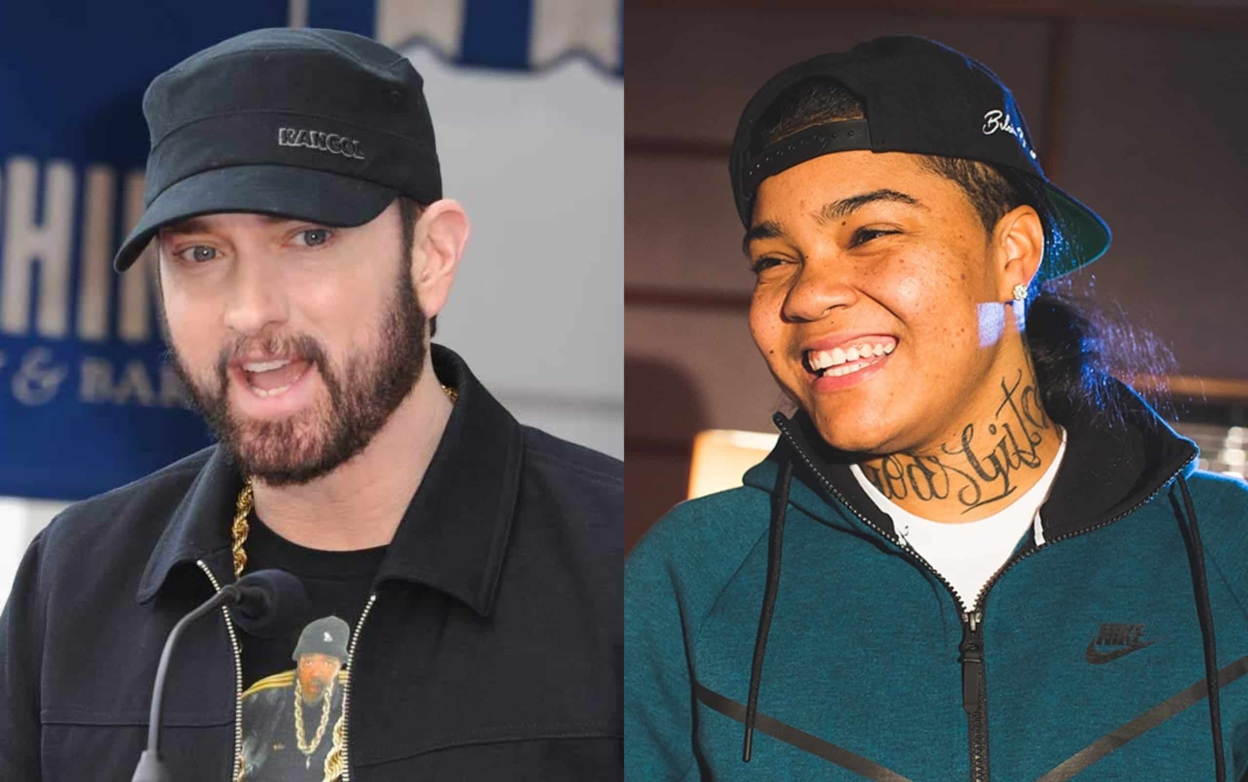 Eminem Appears on Young M.A's New Show Me Always Radio as First Guest