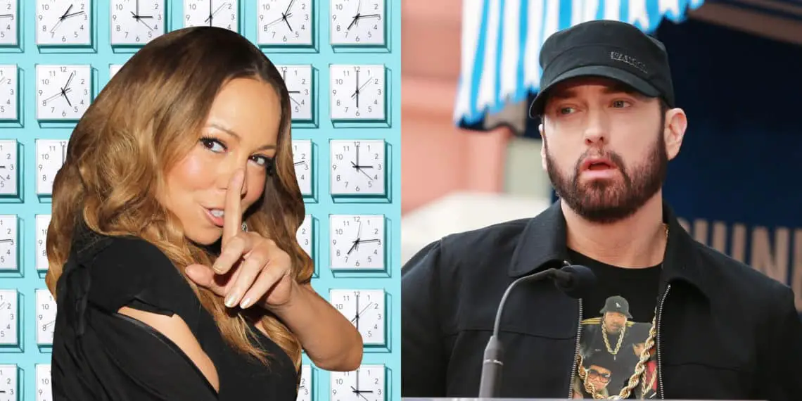 Mariah Carey Reacts on Reports About Eminem being “stressed” about ...