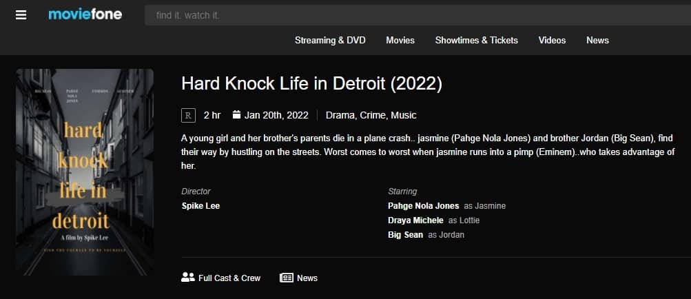 Eminem & Big Sean To Star in A New Movie Hard Knock Life in Detroit