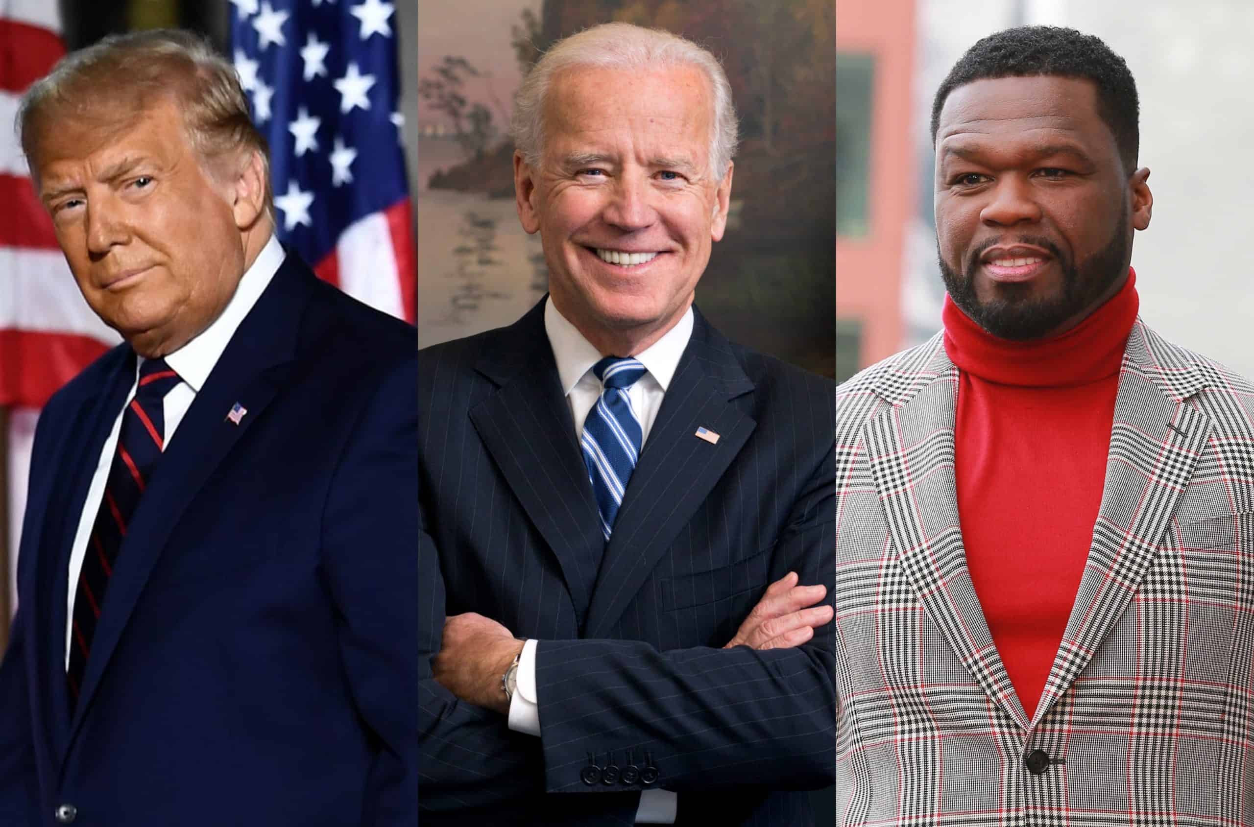 50 Cent Says Vote For Trump After Joe Biden Announced his Tax Plan