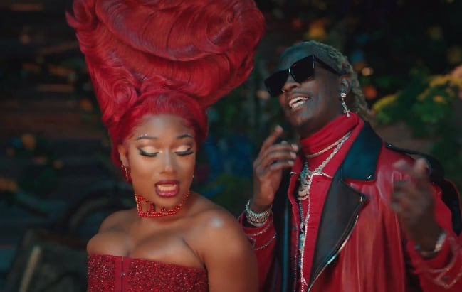 Megan Thee Stallion Releases A New Song & Video Don't Stop Feat. Young Thug