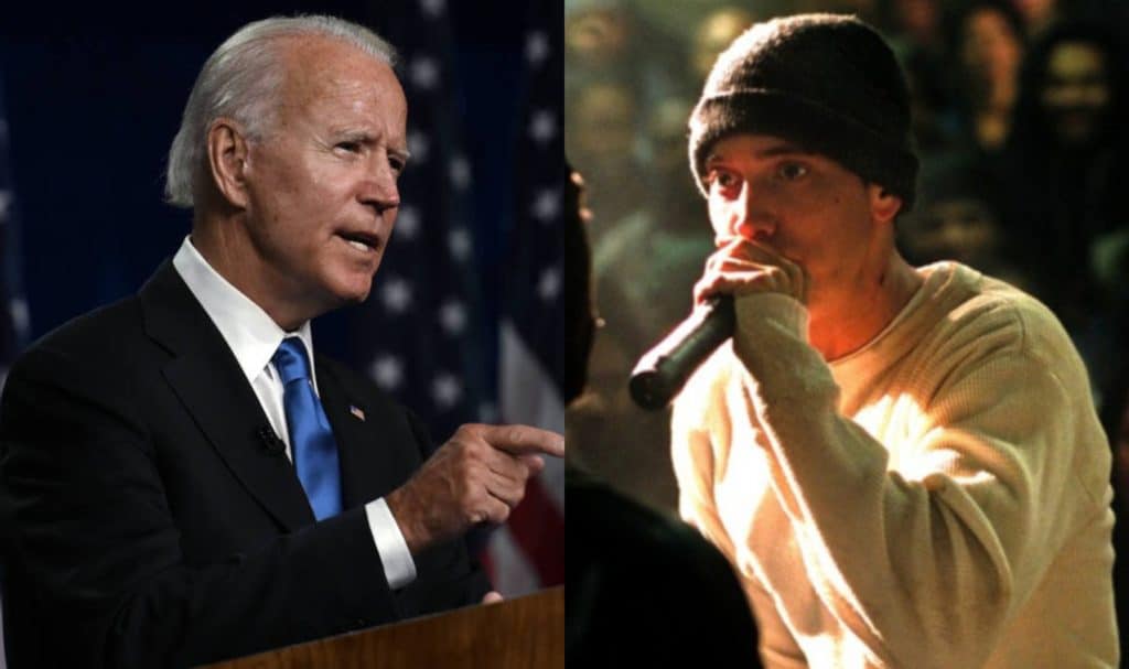 Shady Records Reimagines Joe Biden as B-Rabbit of '8 Mile'