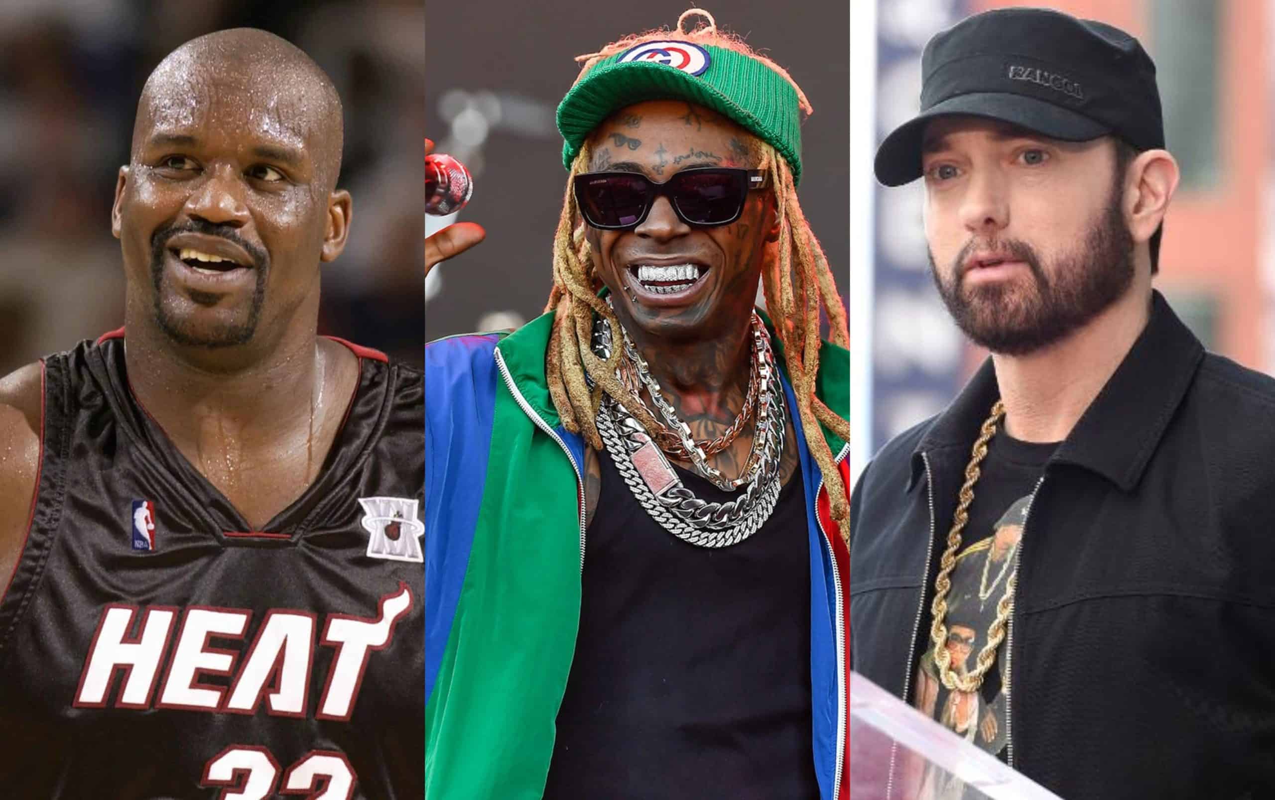 Shaquille O'Neal Names Eminem, Lil Wayne & More as Basketball Players