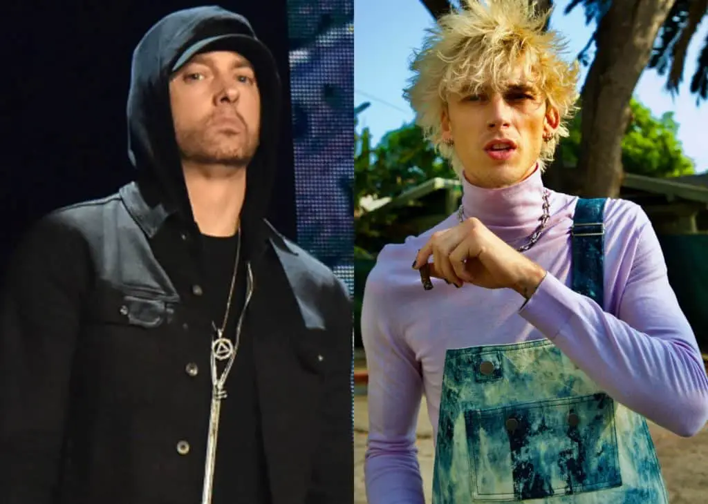 Machine Gun Kelly Says His Hotel Diablo Album Wasn't Welcomed Because of Eminem Feud