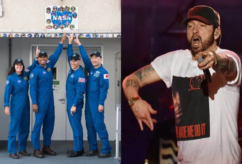 NASA Astronauts Bumps Eminem's Till I Collapse Before Falcon 9 Crew-1 Mission