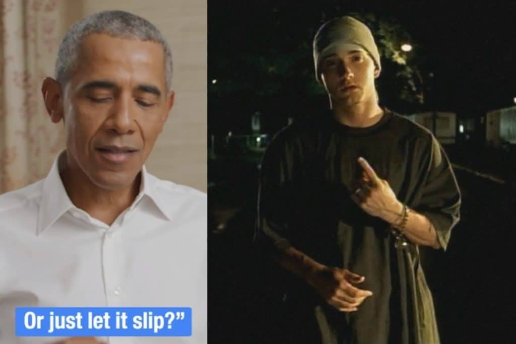 Barack Obama Raps Eminem's Lose Yourself, The Hype Song From His 2008 Presidential Election