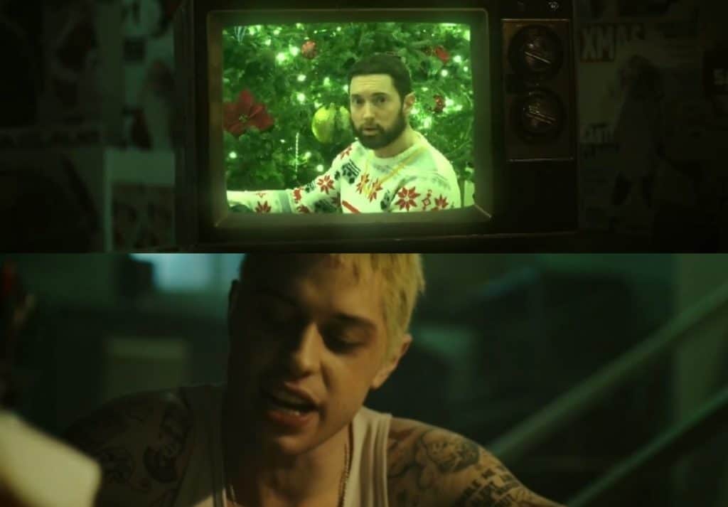 Eminem Appears in SNL's Stan Christmas Parody Featuring Pete Davidson
