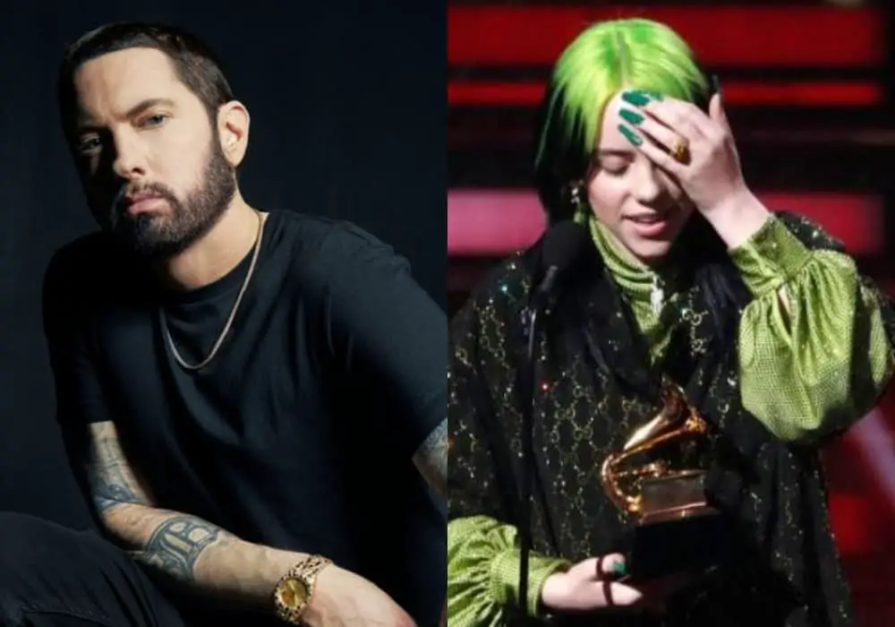 Eminem Responds to Billie Eilish Being Scared of Him on His New Song Alfred's Theme
