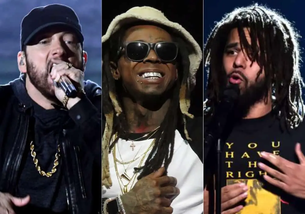 Eminem Says Most New Era Rappers Won't Reach The Level of J. Cole or Lil Wayne