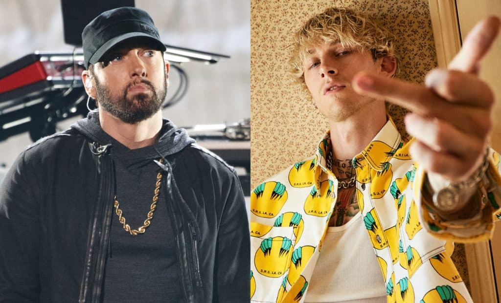 Machine Gun Kelly Trashes Eminem Taking Shots At Him on MTBMB Deluxe Album