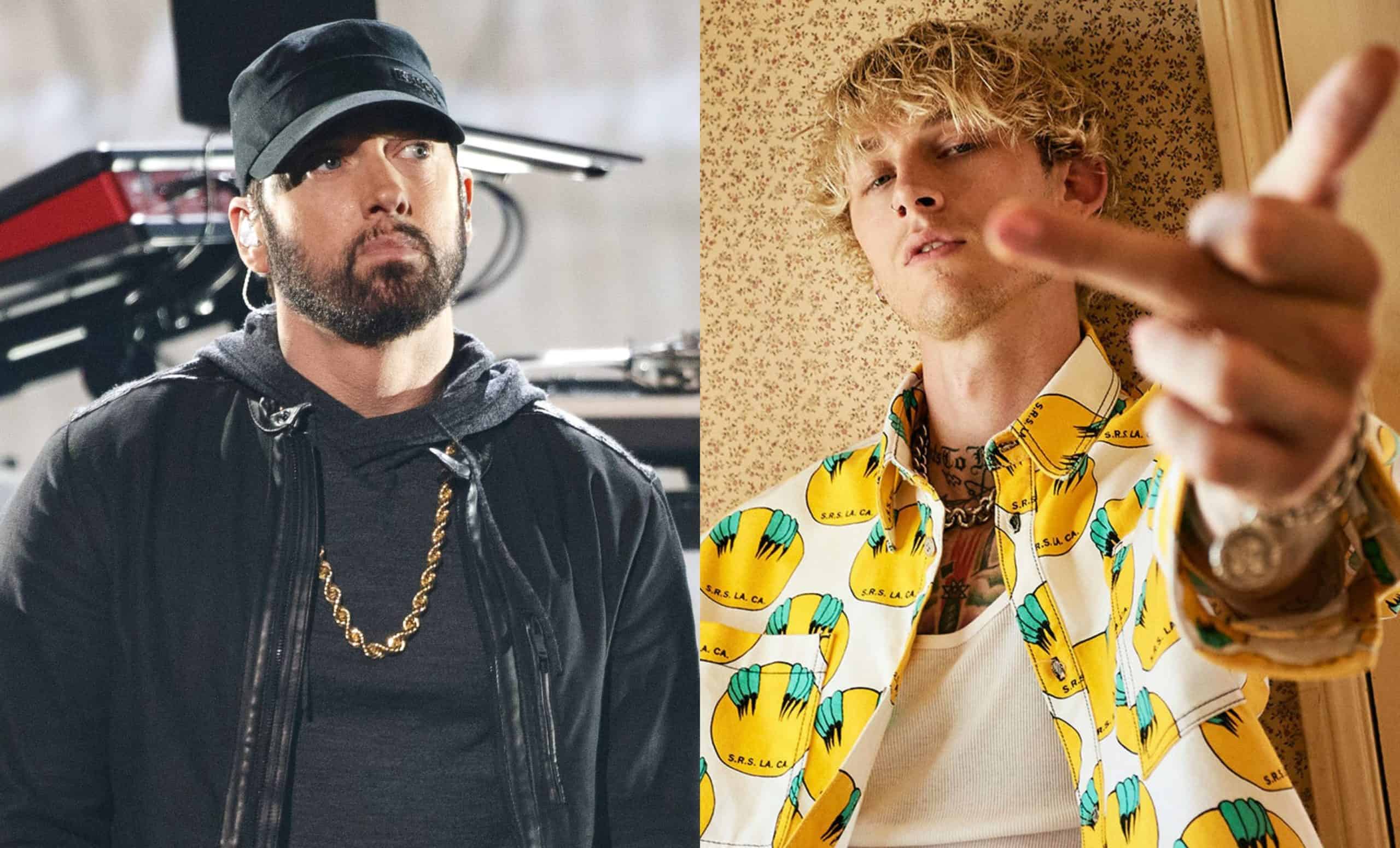 Machine Gun Kelly Trashes Eminem Dissing Him On Mtbmb Side B