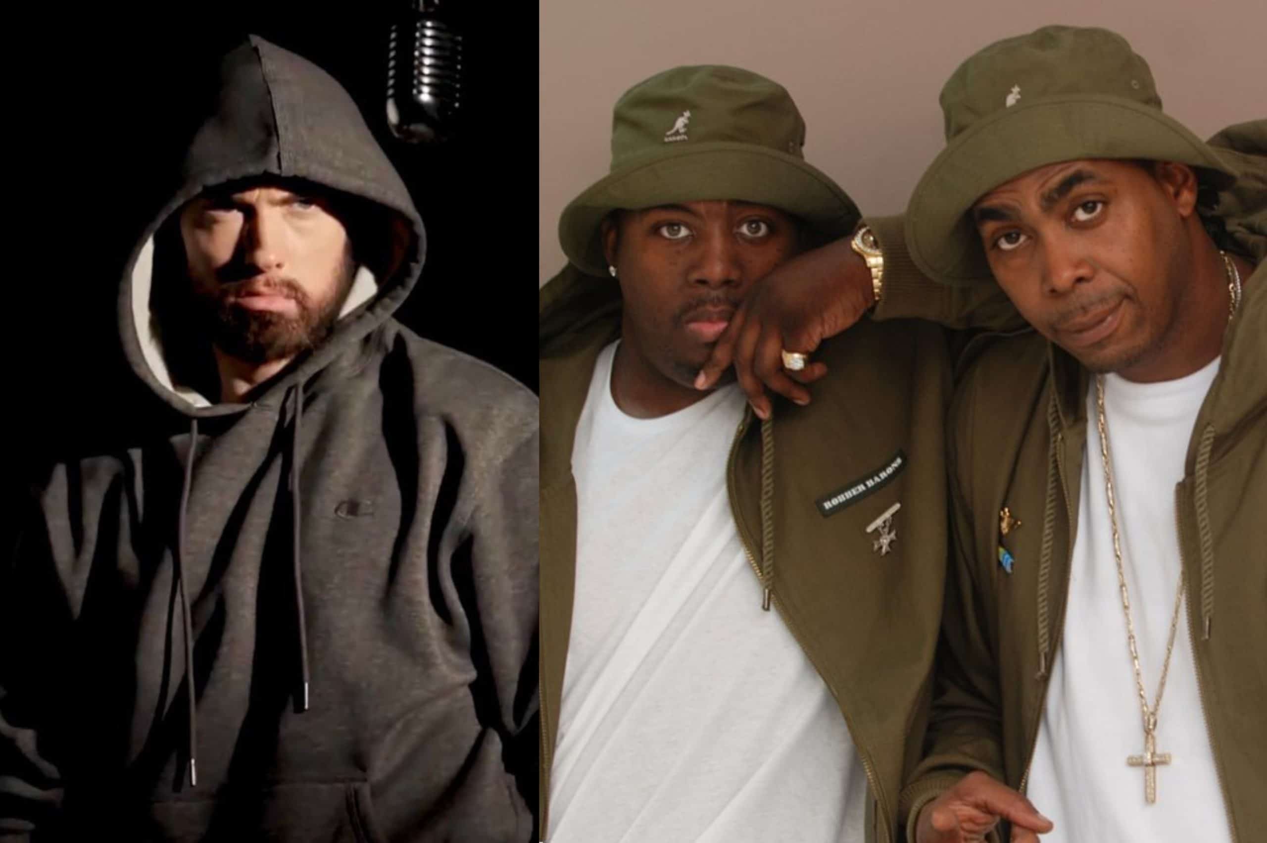 Eminem Pays Homage To Legendary Duo EPMD In Higher Music Video