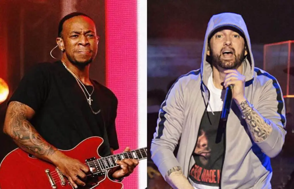 Guitarist Rayfield Holloman Reveals The Wildest Fan Reaction He Has Seen At An Eminem Show