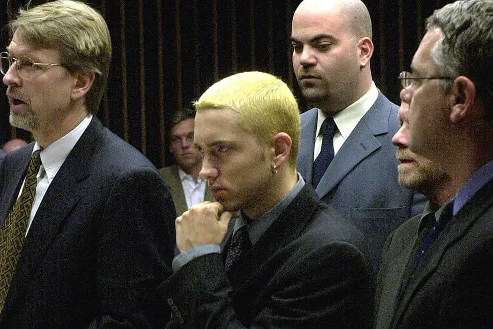 20 Years Ago Today, Eminem Pleads Guilty To A Felony Charge For Pistol-Whipping A Man Caught Kissing Kim