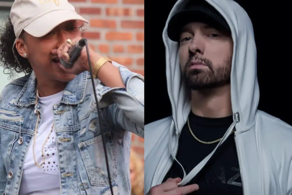 Battle Rapper Ms. Fit Thinks Eminem Dissed Her on Zeus