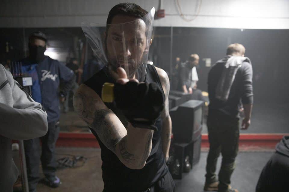 Eminem Shares Behind The Scenes Pictures of Higher Music Video