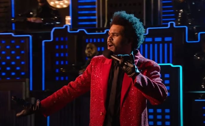 Watch The Weeknd Performs Medley In Super-Bowl 2021 Half-Time