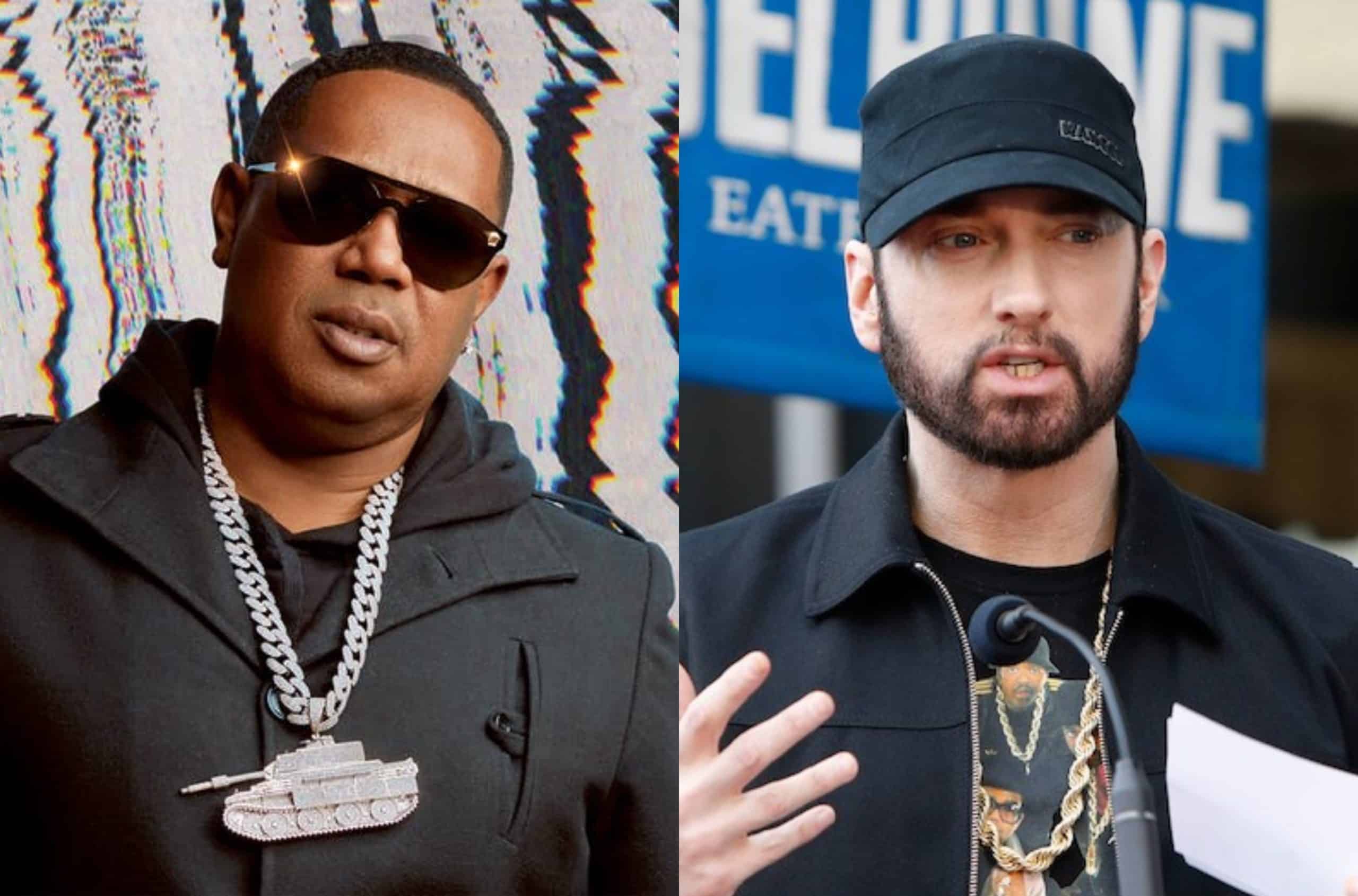 Master P Shares Some Wisdom With A Throwback Picture with Eminem