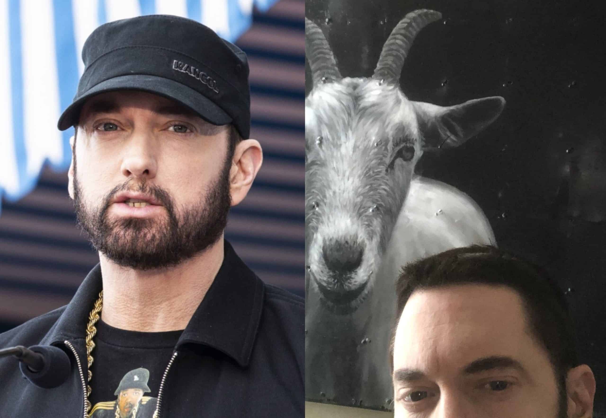 Eminem Shares A New Selfie & Interacts With Fans on Nifty Discord