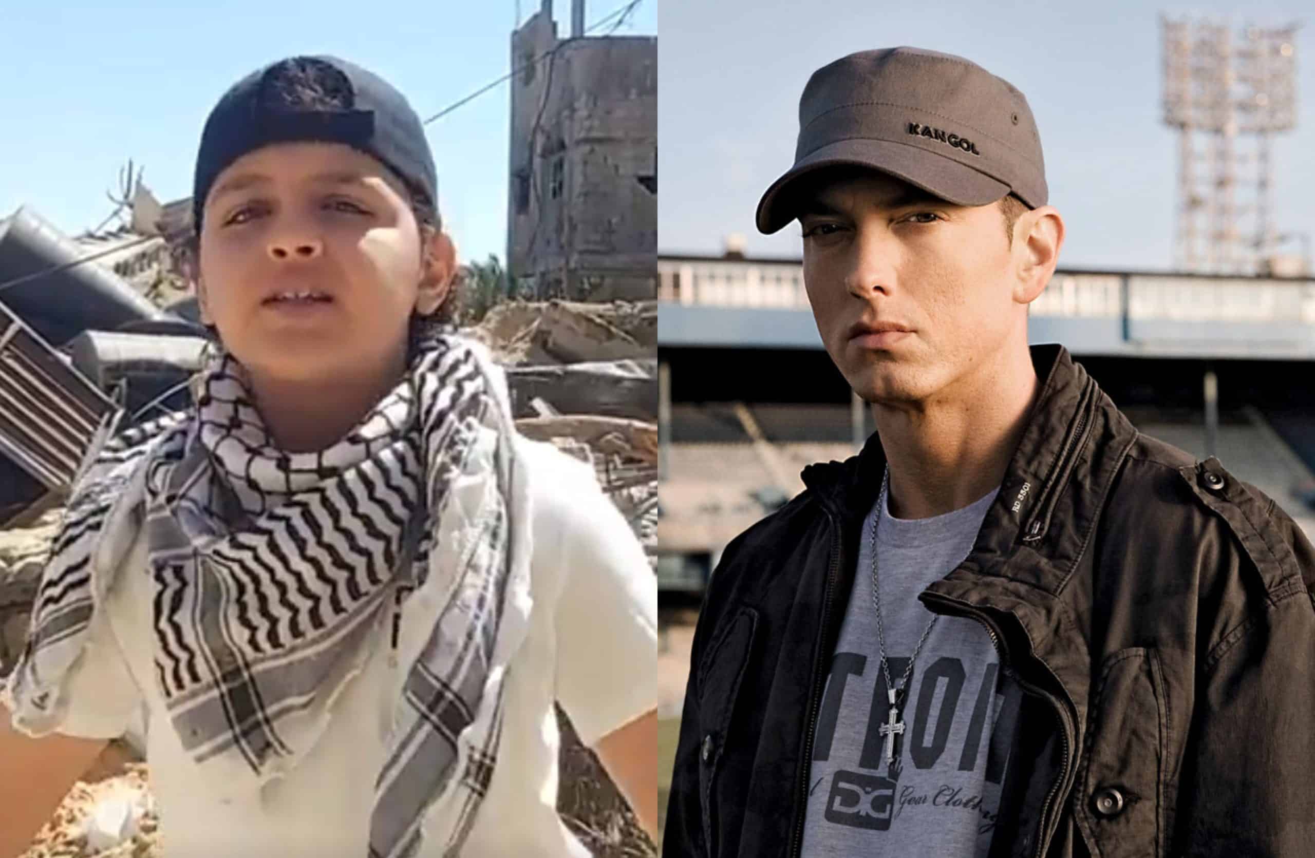 Amid Conflict with Israel, A 12-Year-Old Palestinian Eminem Going Viral