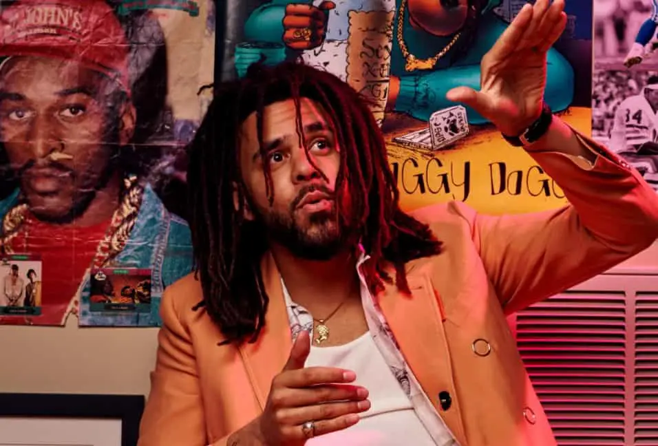 J. Cole Debuts Record 4 Songs in the Hot 100's Top 10