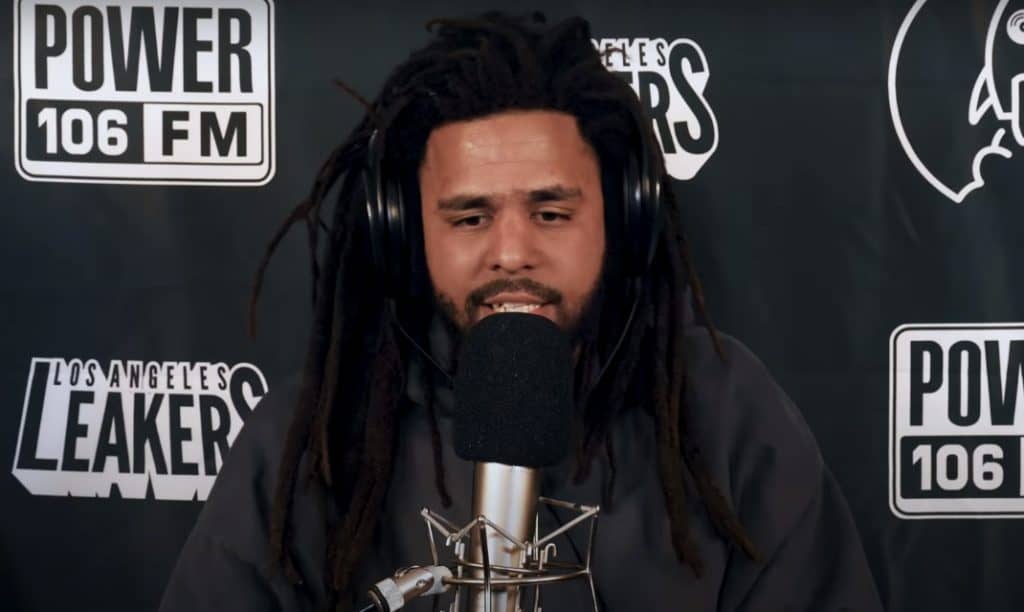 Watch J. Cole Freestyles In His Debut on LA Leakers Show
