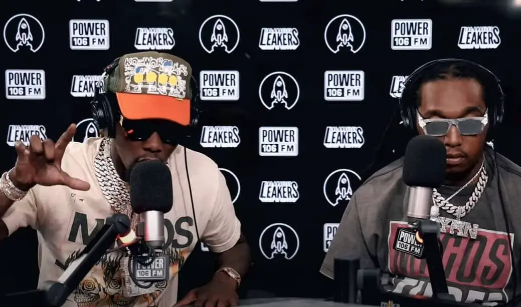 Watch Migos Spits Bars in Freestyle on the LA Leakers Show