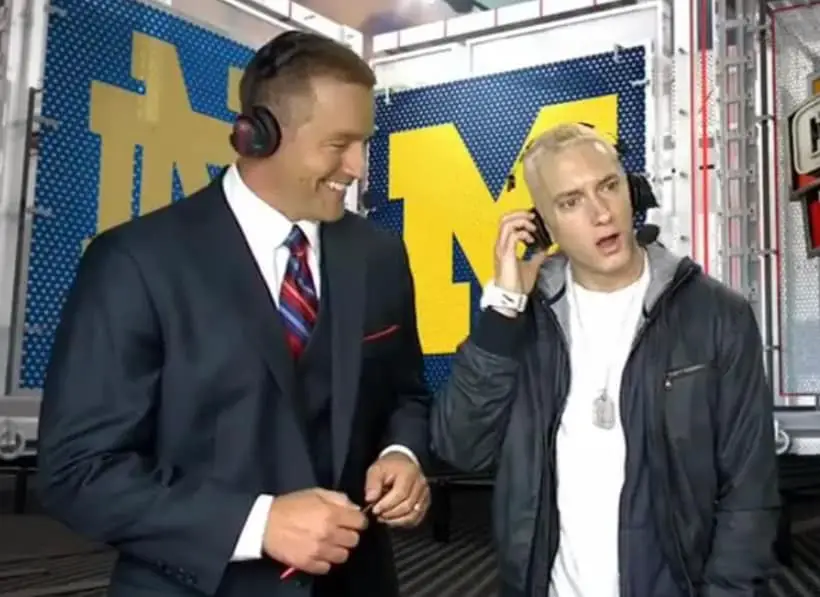 Kirk Herbstreit Reveals Story Behind Eminem's Awkward ESPN Interview