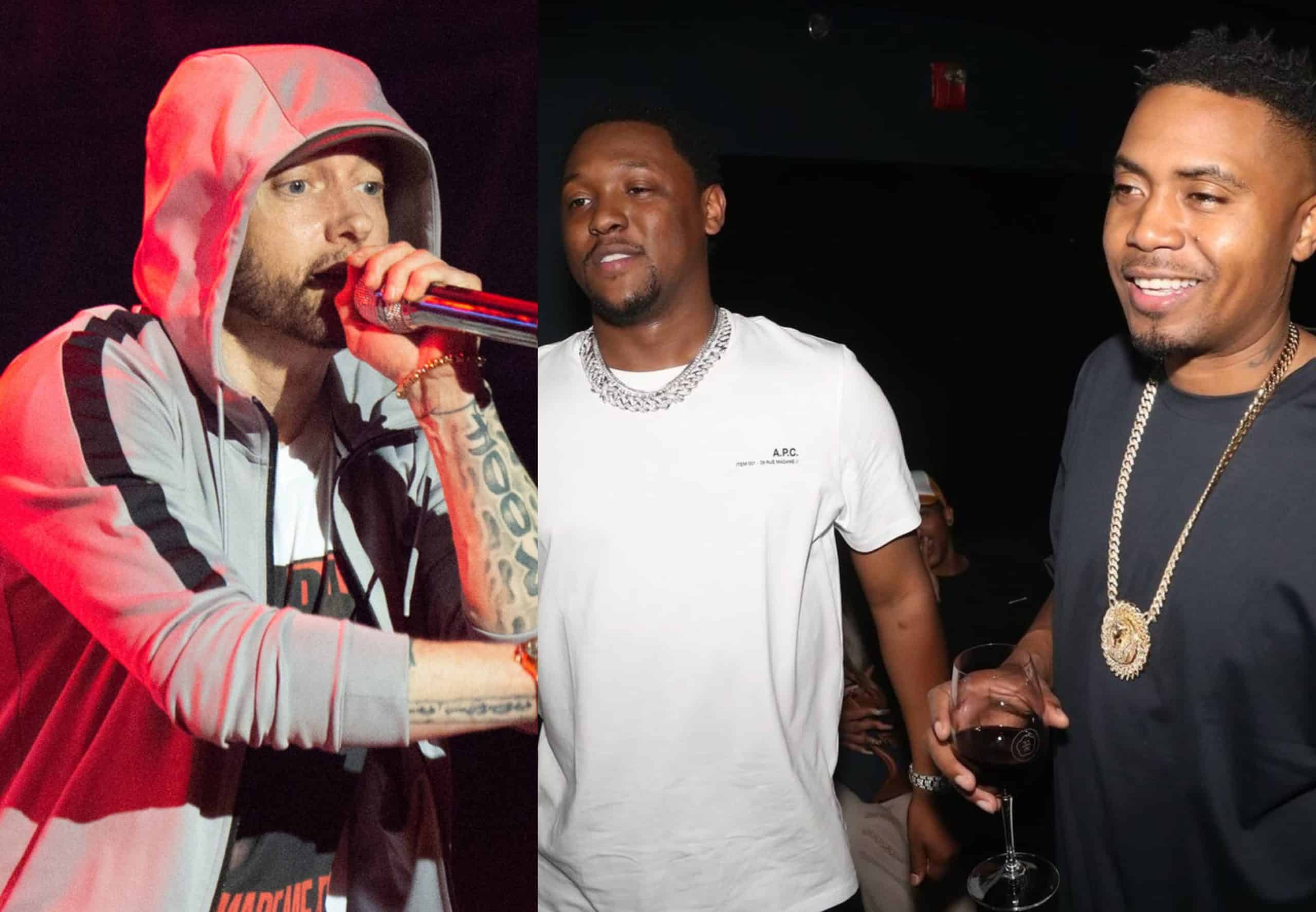 Nas, Hit-Boy & Others Reacts to Eminem's EPMD 2 Verse in Listening Party