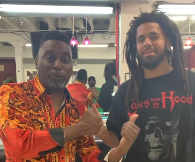 Big Daddy Kane Meets His Favorite Rapper Of This Era, J. Cole