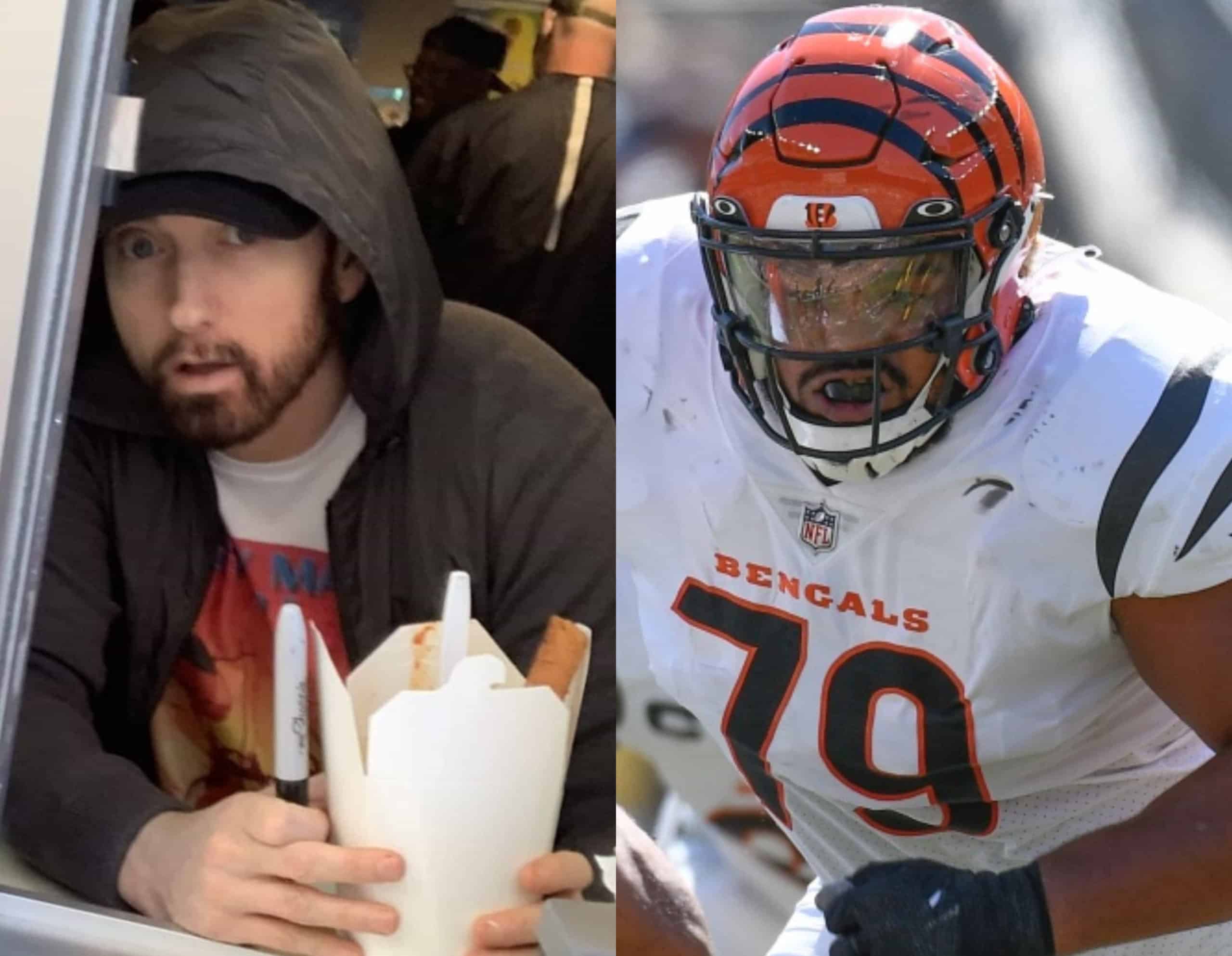 Eminem's New Restaurant's Blamed After Bengals' Player Vomited on Field