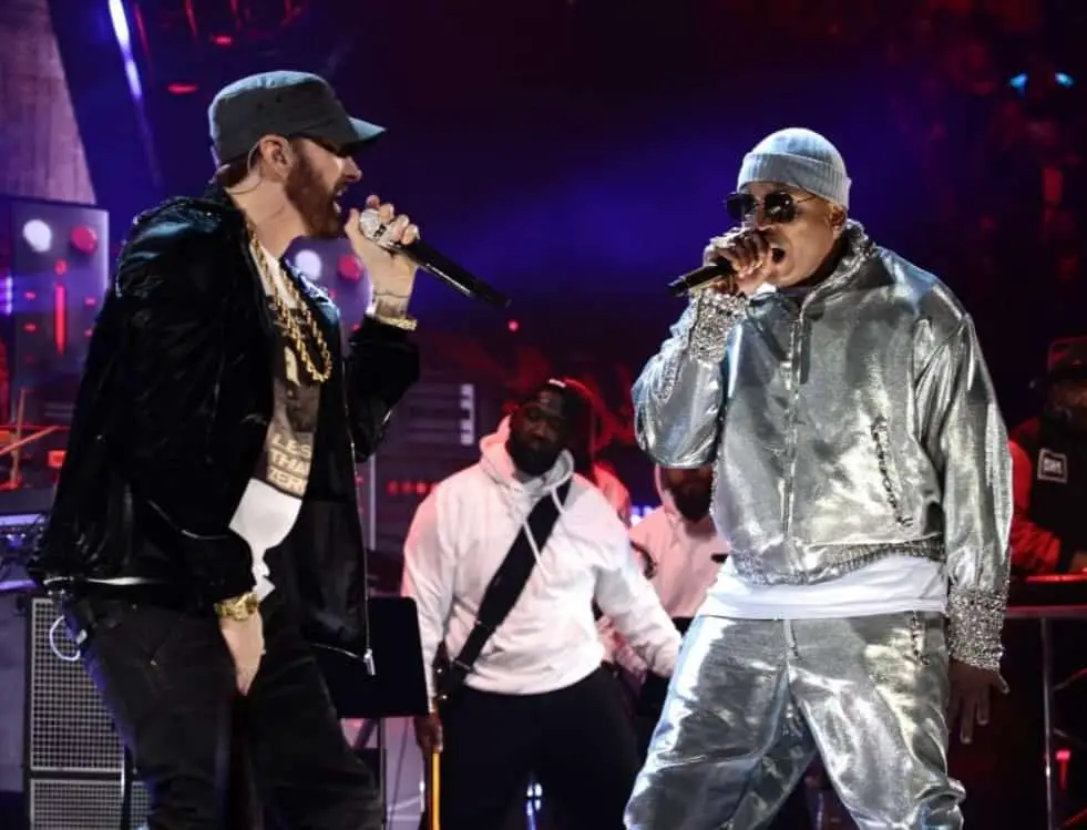 LL Cool J Brings Out Eminem & Jennifer Lopez To Perform at Rock & Roll Hall of Fame