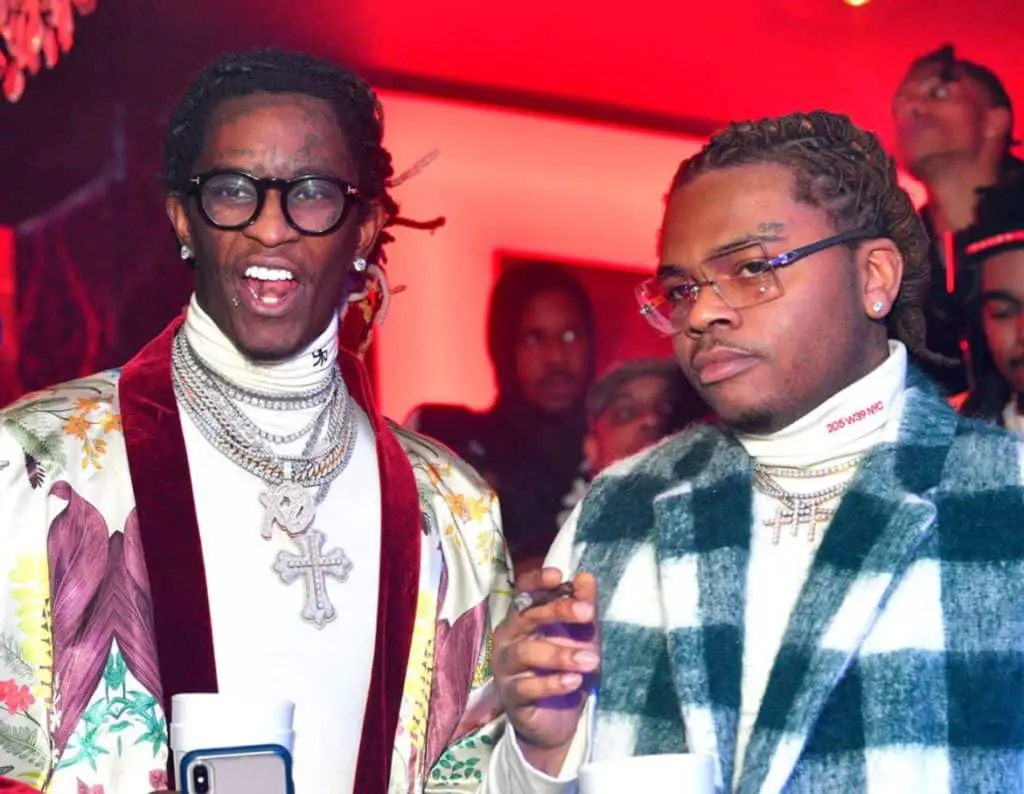 Young Thug & Gunna Demolish A Rolls-Royce At Punk Album Listening Party