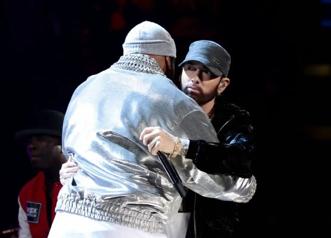 Eminem Applauds LL Cool J for Hall of Fame Induction 16 Y.O Marshall Is So Proud