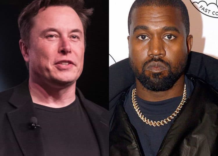 Kanye West Meets Elon Musk At SpaceX in California