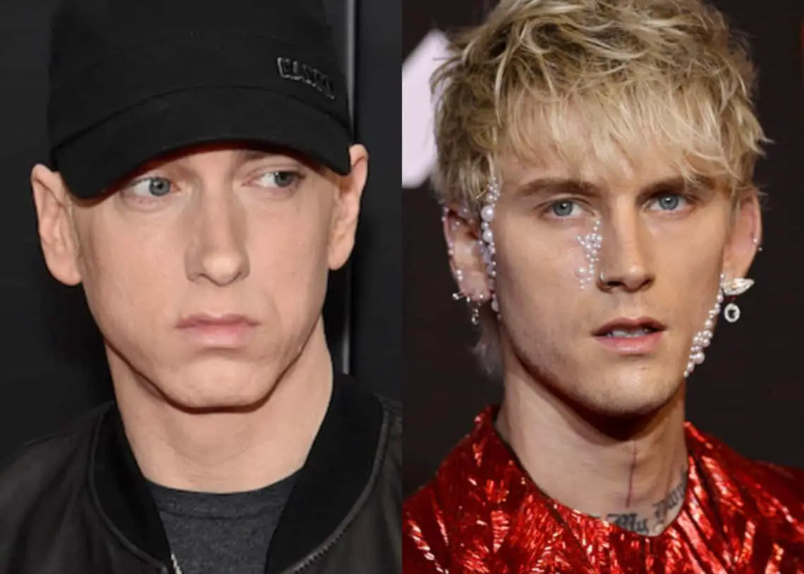 Eminem Again Takes Shots At Machine Gun Kelly In His New Verse